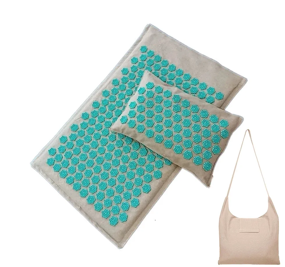 Yoga Mat with Bag  Acupressure Mat