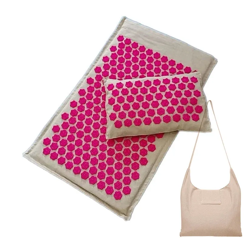 Yoga Mat with Bag  Acupressure Mat