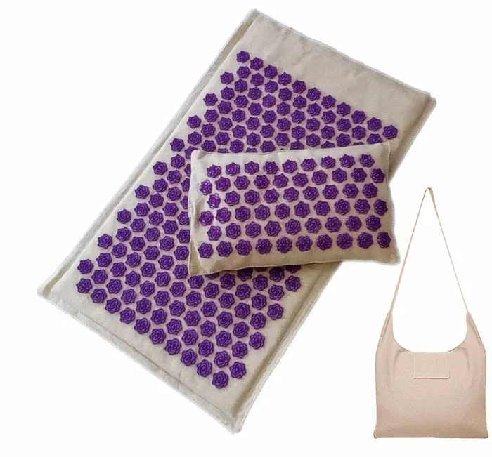 Yoga Mat with Bag  Acupressure Mat