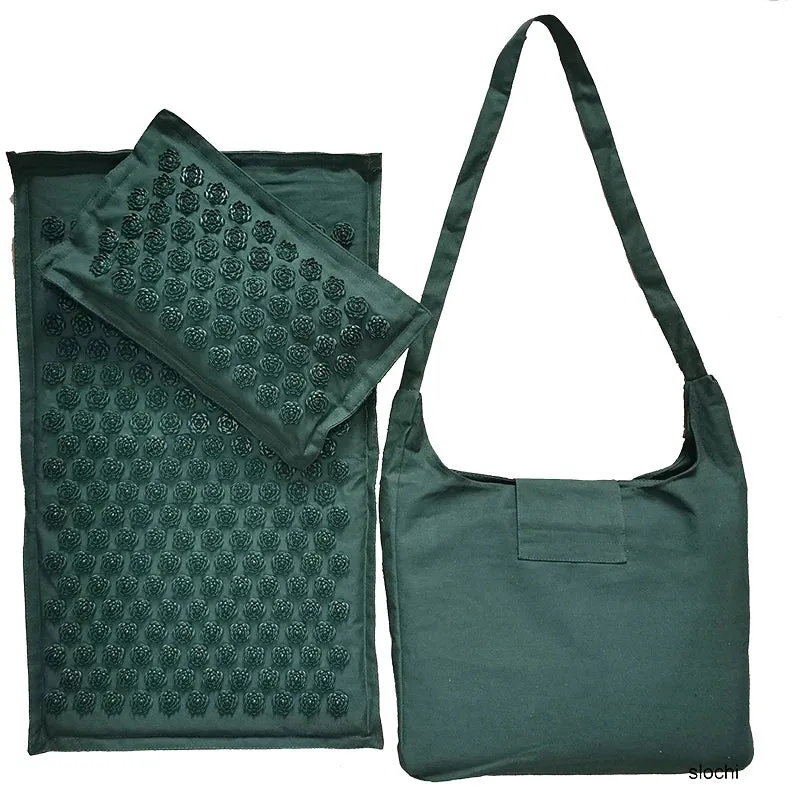 Yoga Mat with Bag  Acupressure Mat