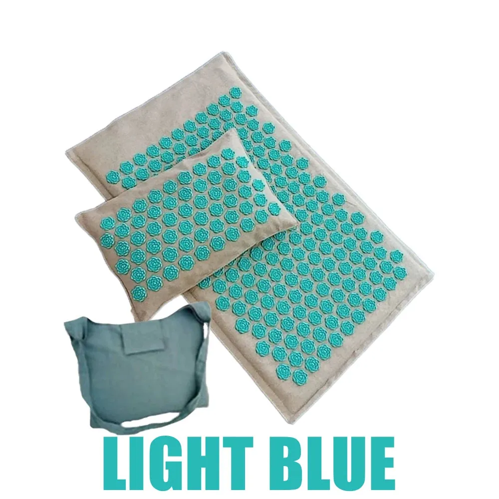 Yoga Mat with Bag  Acupressure Mat