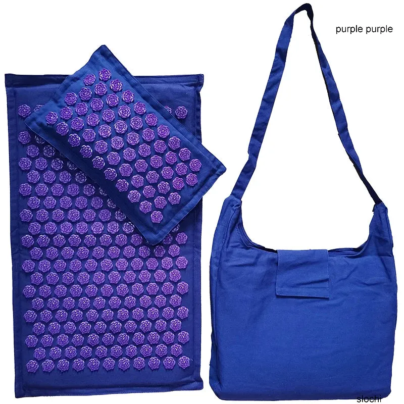 Yoga Mat with Bag  Acupressure Mat